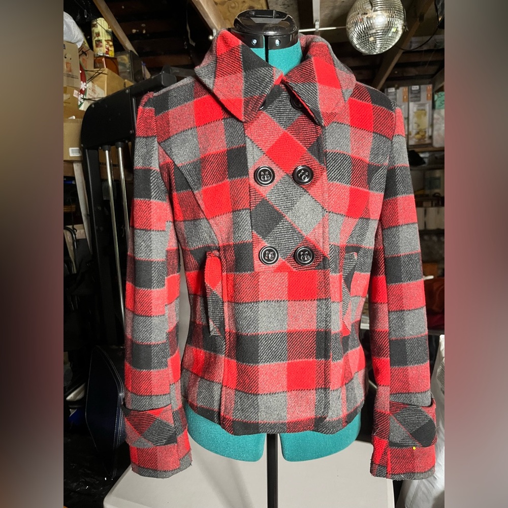 Rockabilly Plaid Coat